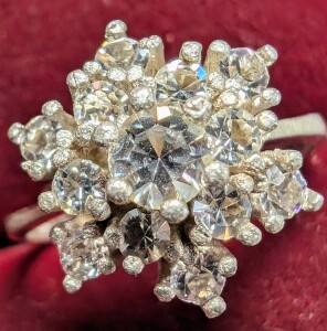 Silver CZ Ring