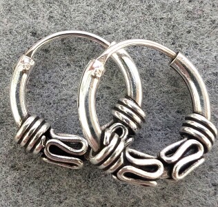 Silver Small Hoop Earrings