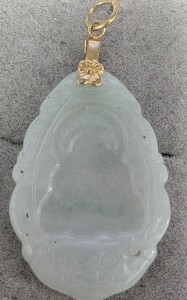 $240 Silver Jadenite Pendant