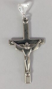 Silver Cross 1.7G Pendant
