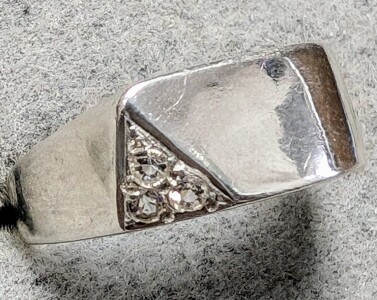 Silver Cz Ring