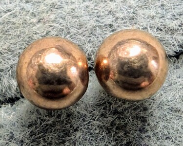 $80 10K Ball Earrings