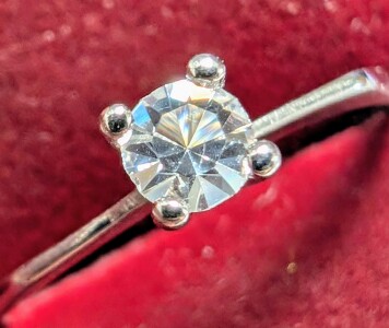 Silver CZ Ring