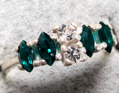 Silver CZ Ring
