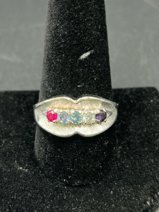 (1) Sterling Silver Ring- Unable To Find Size