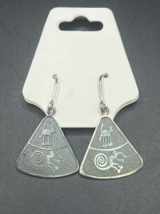Sterling Silver Earrings From Peru