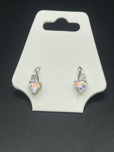 10KT And CZ Earrings
