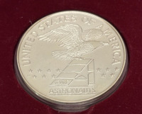 U.S. Philadelphia Mint &ldquo;1988 America In Space&rdquo; 12 Troy Ounce Silver Round - 4