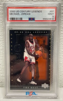 2000 UD Century Legends “Michael Jordan” #87 PSA Graded MINT 9 (Carded)