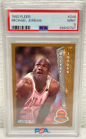 1992 Fleer &ldquo;Michael Jordan&rdquo; #246 PSA Graded MINT 9 (Carded)