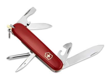 Victorinox Model Tinker Red Folding Knife (Unopened And New In Original Box)(Red In Color)