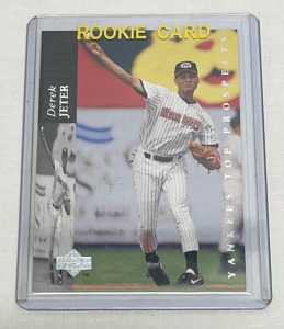 Upper Deck &ldquo;Derek Jeter&rdquo; Rookie Card (Carded)