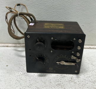 Antique 1924 RCA Radiola III Regenerative Receiver Radio