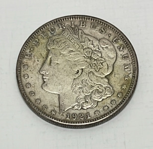 1921 Morgan Silver Dollar (Verified)