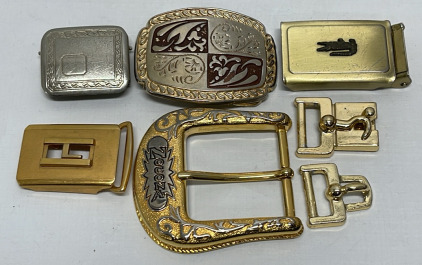 (5) Men/Ladies Belt Buckles