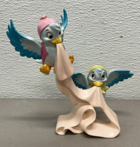 Walt Disney Classics Collection &ldquo;Birds W/ Sash&rdquo; From Cinderella 7&rdquo; Tall Figurine In Original Box
