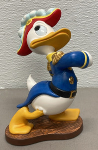1994 Walt Disney Classics Collection Donald Duck &ldquo;Admiral Duck&rdquo; From Sea Scouts 7&rdquo; Tall Figurine In Original Box W/ C.O.A.
