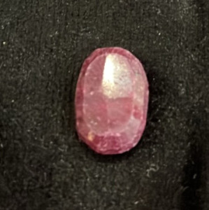 Madagascar Enhanced Oval Cut & Faceted 19.1 Ruby