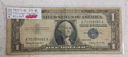(1) 1957-B $1 Silver Certificate Note