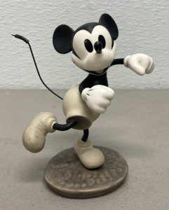 Walt Disney Classics Collection Mickey The Delivery Boy &ldquo;Hey Minnie Wanna Go Steppin?&rdquo; 6&rdquo; Tall Figurine In Original Box W/ C.O.A.