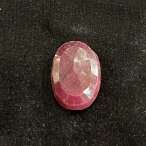 Madagascar Enhanced Cut & Faceted Oval 22.0 Carat Ruby