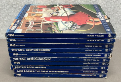 (10) 1950&rsquo;s-1960&rsquo;s Vintage Time Life Rock & Roll Era Vinyl Records
