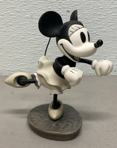 Walt Disney Classics Collection Minnie The Delivery Boy &ldquo;I Am A Jazz Baby&rdquo; 6&rdquo; Tall Figurine In Original Box W/ C.O.A.