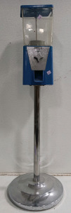 (1) Vintage Astro Gumball Machine on Chrome Stand [Specialty]