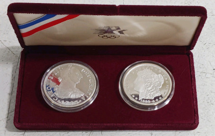 (2) Collectible Silver Coins - 1783 & 1889
