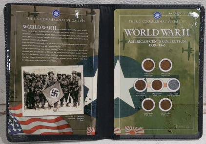 (7) American WWII Cents Collection - 1939-1945