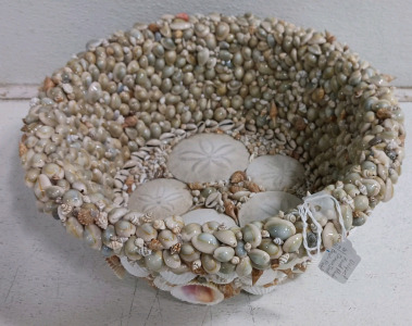 (1) Handmade Ocean Shell Bowl