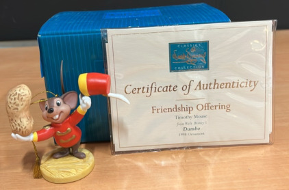 Walt Disney Classics Collection Timothy Mouse 1998 Ornament