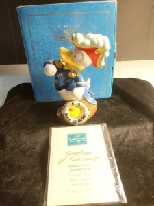 Walt Disney Collectors Society Membership Sculpture 1994 Donald Duck "Admiral Duck" 'Sea Scouts'