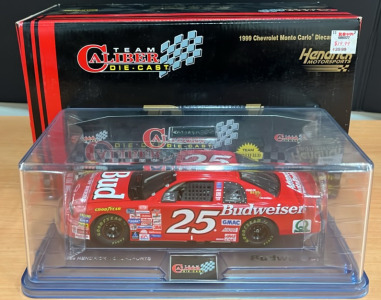 Team Calibre Limited Edition Hendrix Motorsports Budweiser King Of Beers 1999 Monte Carlo 1:24 Diecast