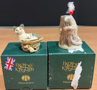 (2) Harmony Kingdom Figurines