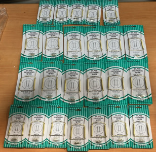 Assortment of Plate Hanging Wire
