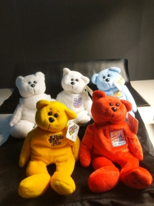 New Set of 5 Limited Edition Numbered Ronald McDonald House Bears
