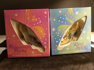 Just the Right Shoe Set of 2 'Wind Sprite' and 'Midsummer Muse'
