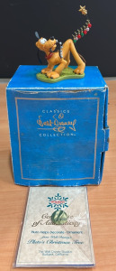 Walt Disney Classics Collection 1995 &ldquo;Pluto Helps Decorate- Ornament&rdquo;