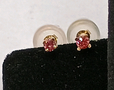 Pink Diamond Dtud Earrings