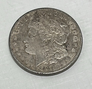 1921 Morgan Silver Dollar (Verified)