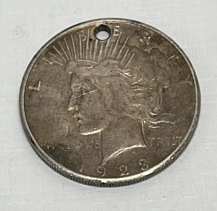 1923 Peace Silver Dollar (Verified)