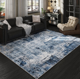 6&rdquo;x9&rdquo; Blue Area Rug (Sp16)