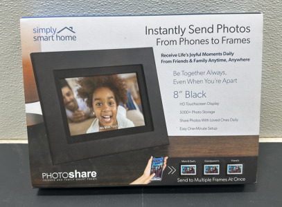 Simply Smart Home PhotoShare (8&rdquo; Black)