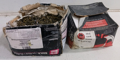 (2) Boxes of Nails - 50lb Each