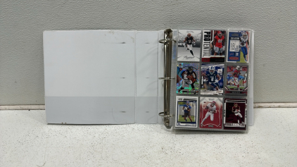 (325+) Binder of Various Topps Football Sports Cards (40 Pages)