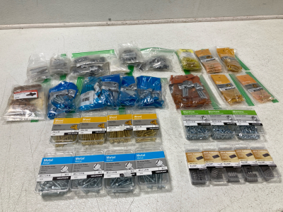 Assorted Unopened Nut/Bolts/Screws Packages