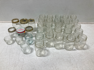 (36) Canning Jars