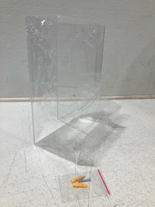 Acrylic Wall Mount Storage For Kitchen