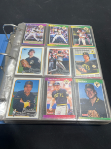 (1) Binder Full Of Baseball Cards- John Cangelosi, Vincente Palacios, Jim Gott And Much More!